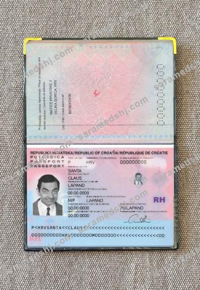 Croatia passport photo look